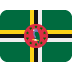 🇩🇲 flag: Dominica display on Twitter